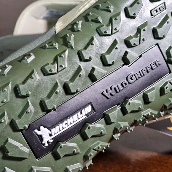 Under Armour UA Project Rock Slides 2.0 Military Green Grey Michelin Gripper 9.5 - Picture 12 of 16